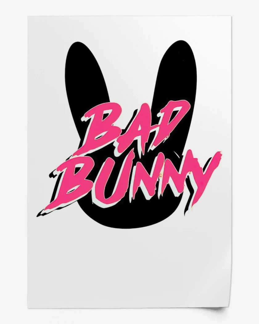 Print Bad Bunny