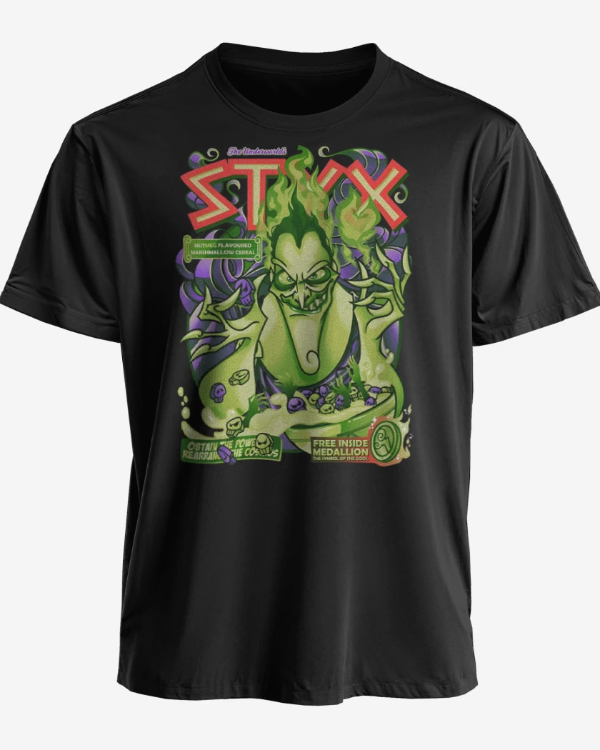 Polera premium Negro de The Underworld Styx 