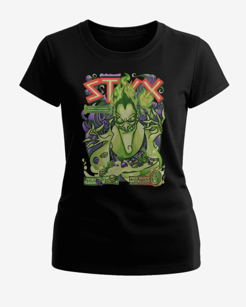 Polera de Mujer Negro de The Underworld Styx 