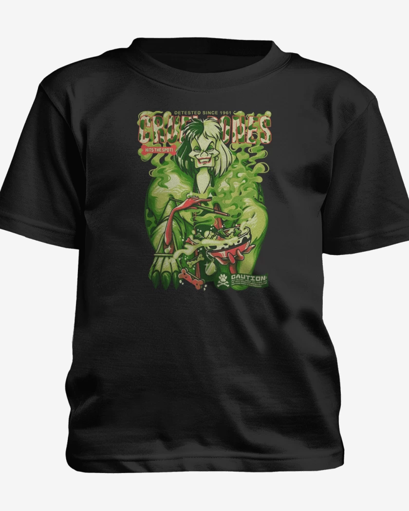 Polera de niño Negro de Cruel Bones