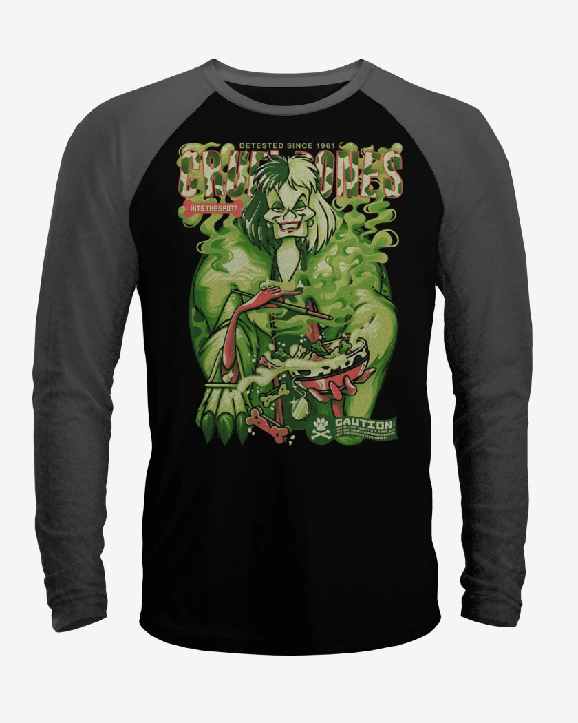 Polera Raglan Cruel Bones