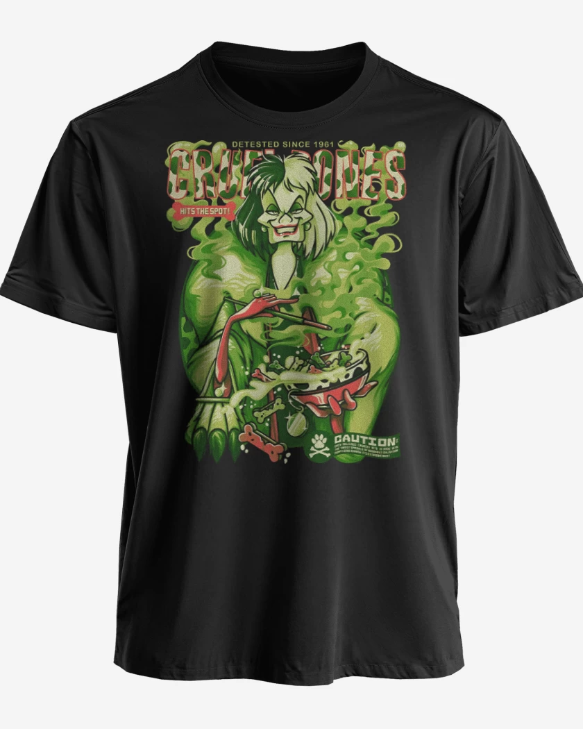 Polera premium Negro de Cruel Bones