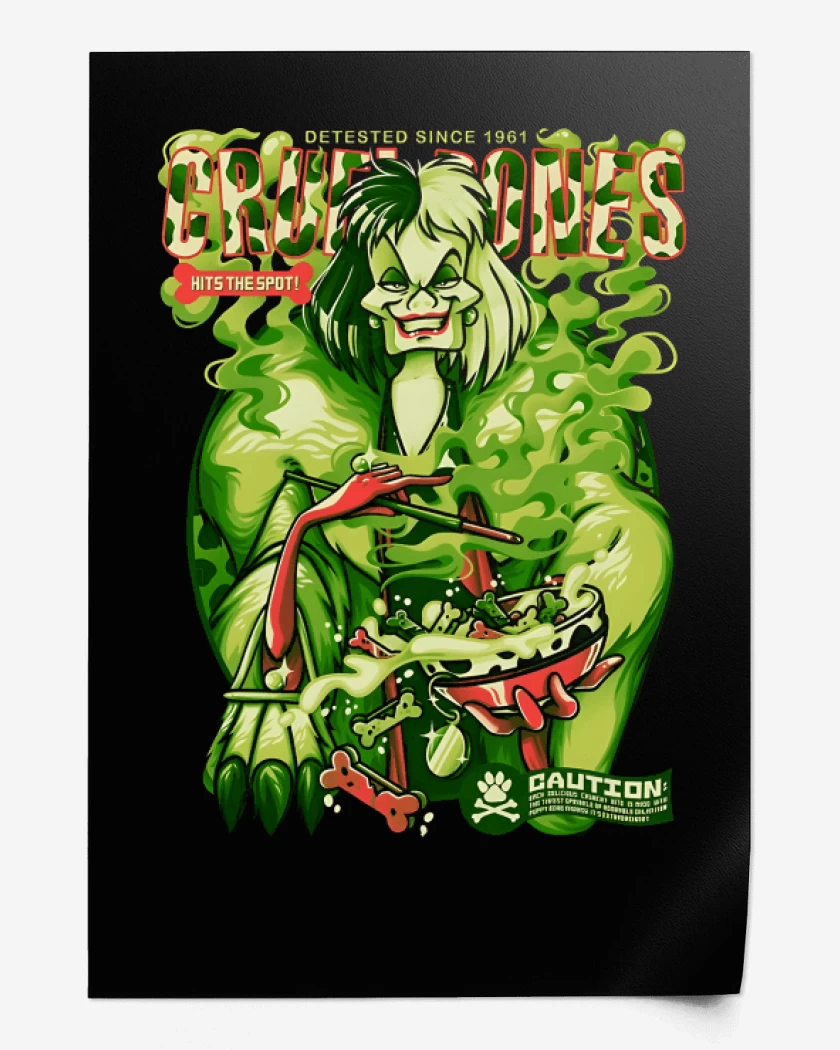 Print Cruel Bones