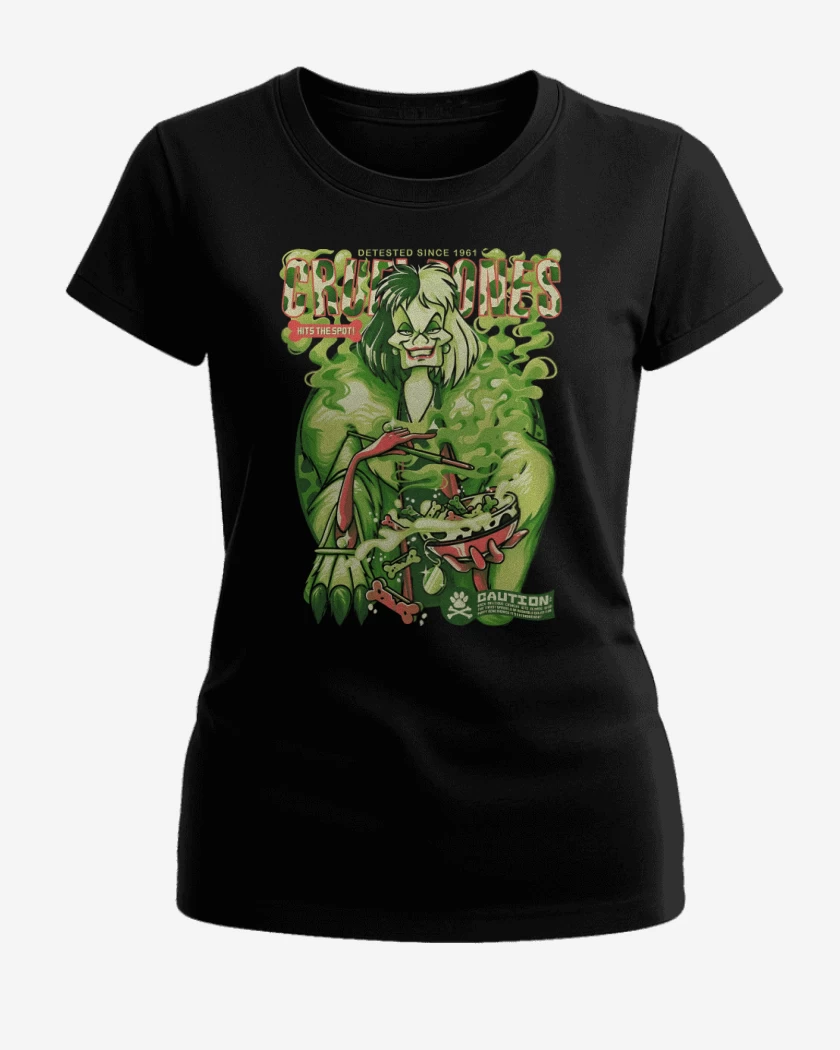 Polera de Mujer Negro de Cruel Bones