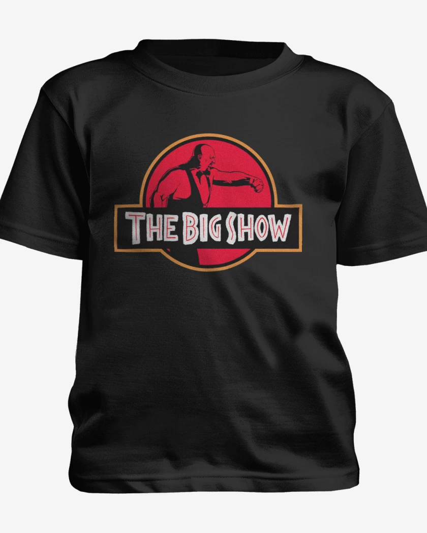 Polera de niño Negro de The big Show