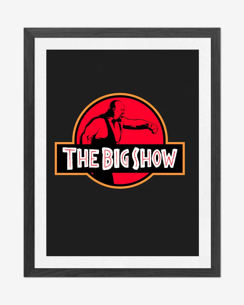 Cuadro decorativo Negro de The big Show