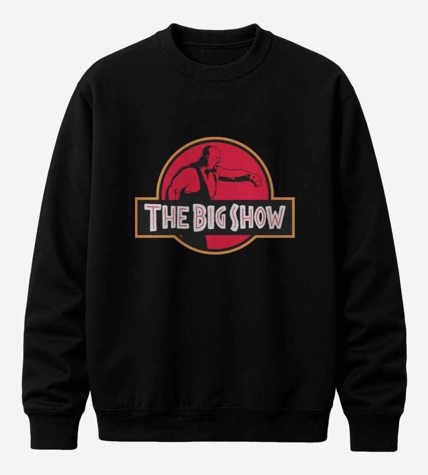 Poleron polo Negro de The big Show