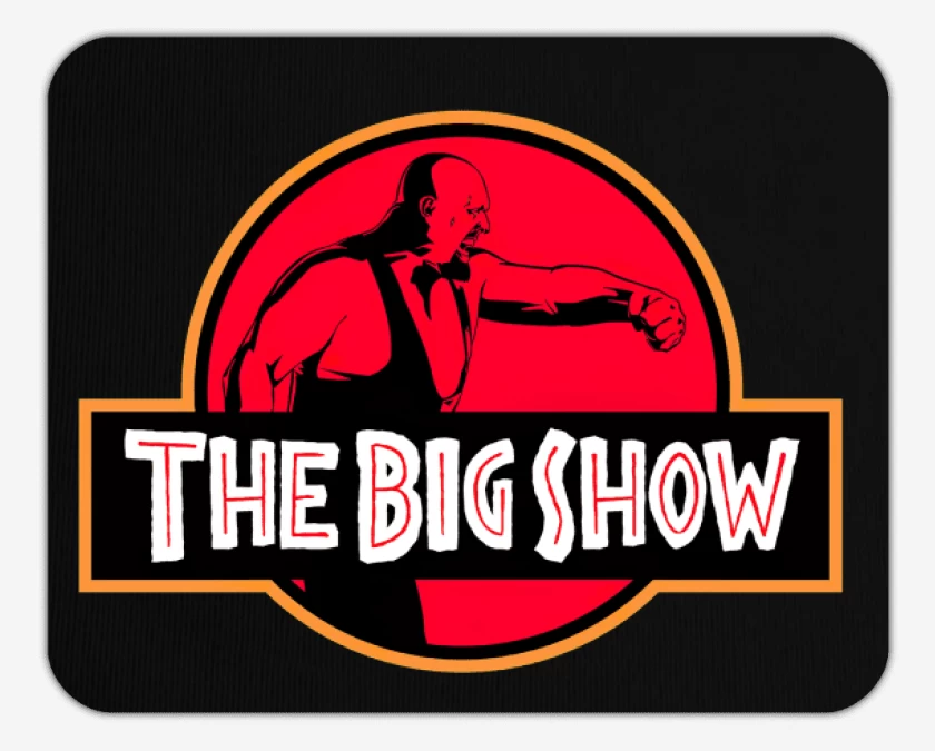 Mousepad Negro de The big Show
