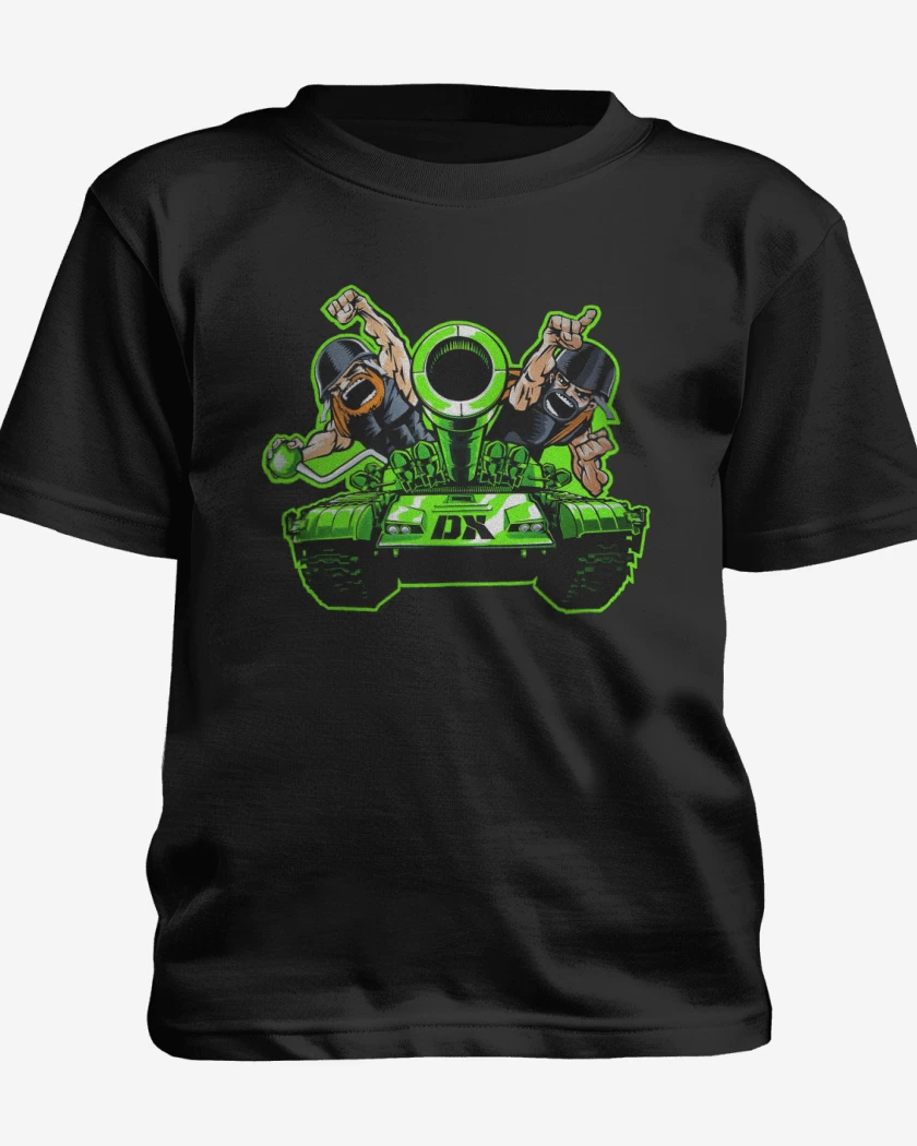 Polera de niño Negro de Dx