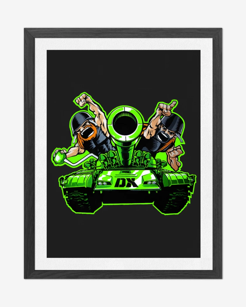 Cuadro decorativo Negro de Dx