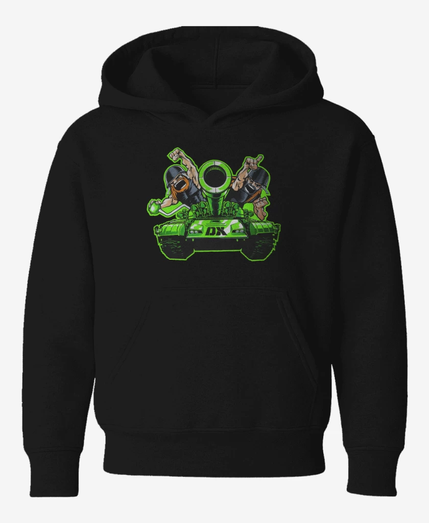 Poleron de niño Negro de Dx