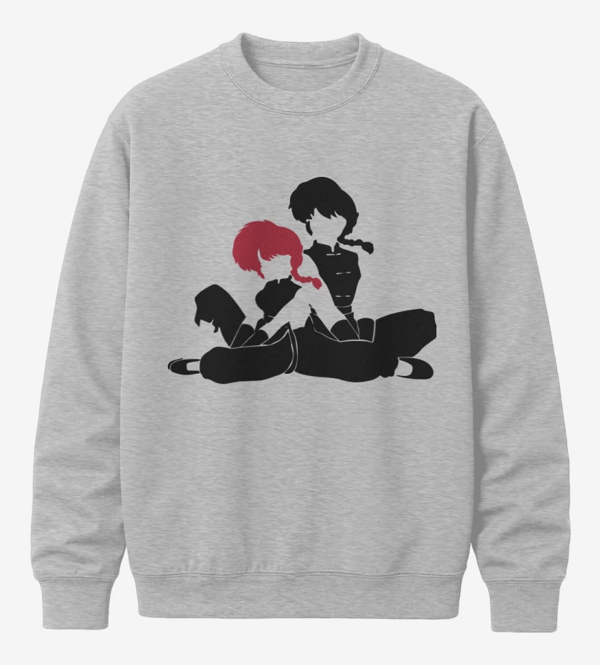 Poleron polo Gris Melange de Ranma