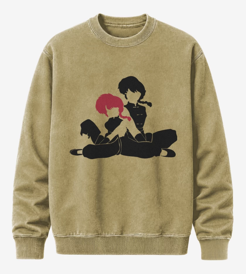 Poleron Polo Acid Wash Beige de Ranma