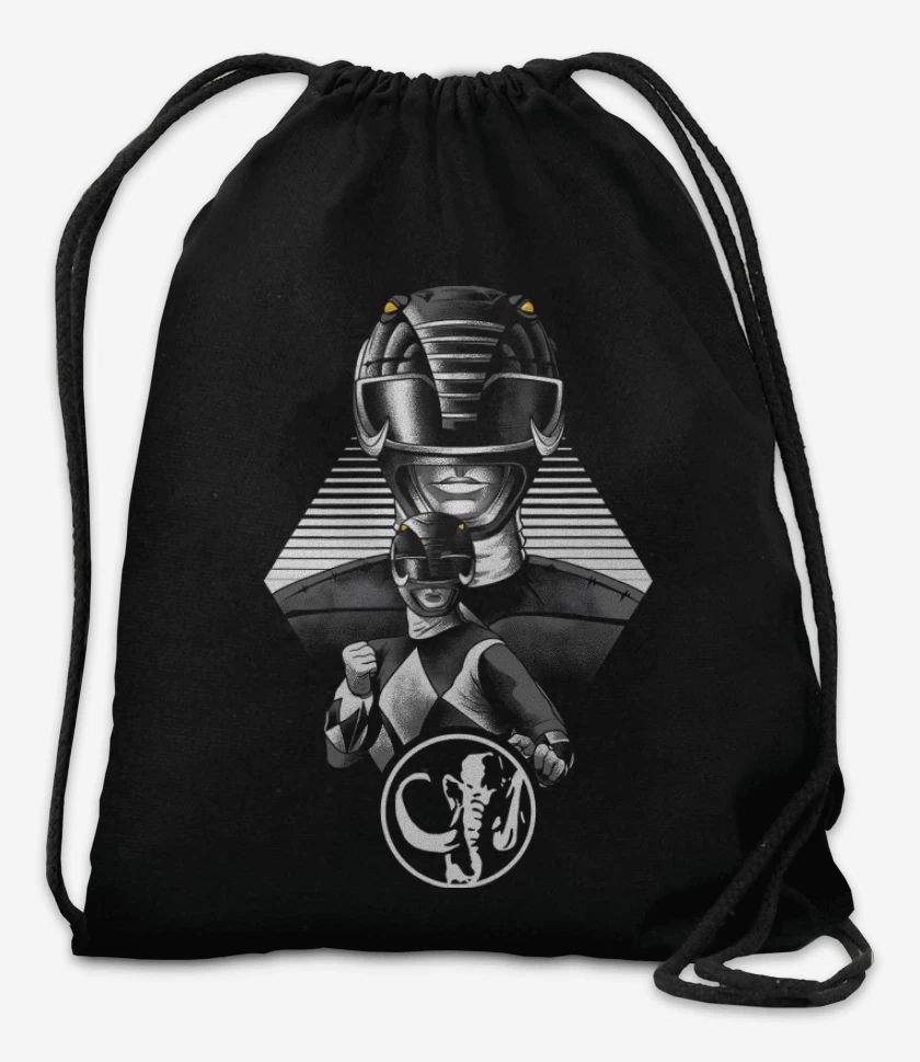 Mochila Negro de Black Ranger