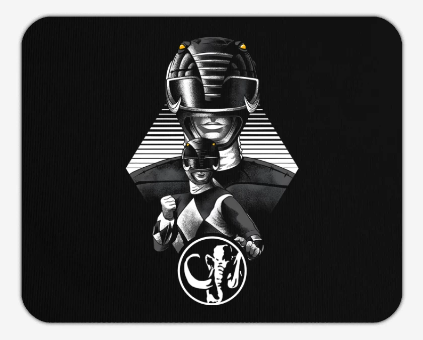 Mousepad Black Ranger