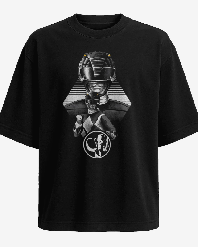 Polera Oversize Black Ranger