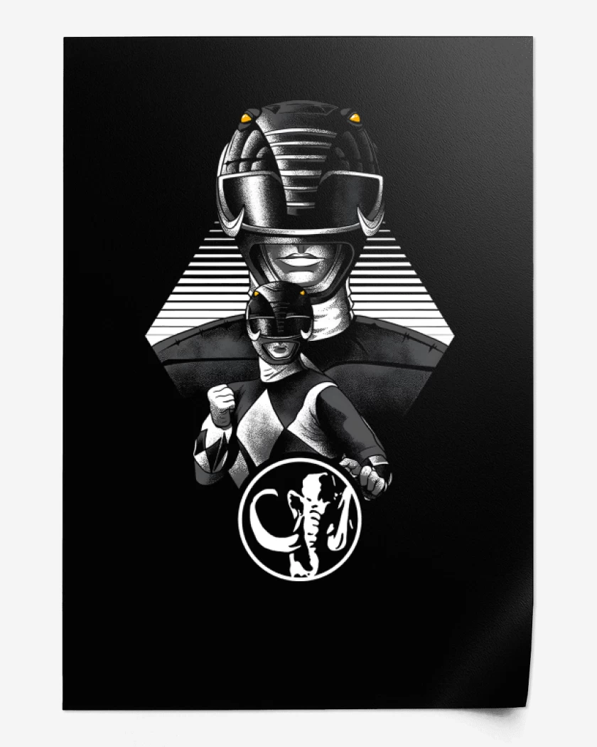Print Black Ranger