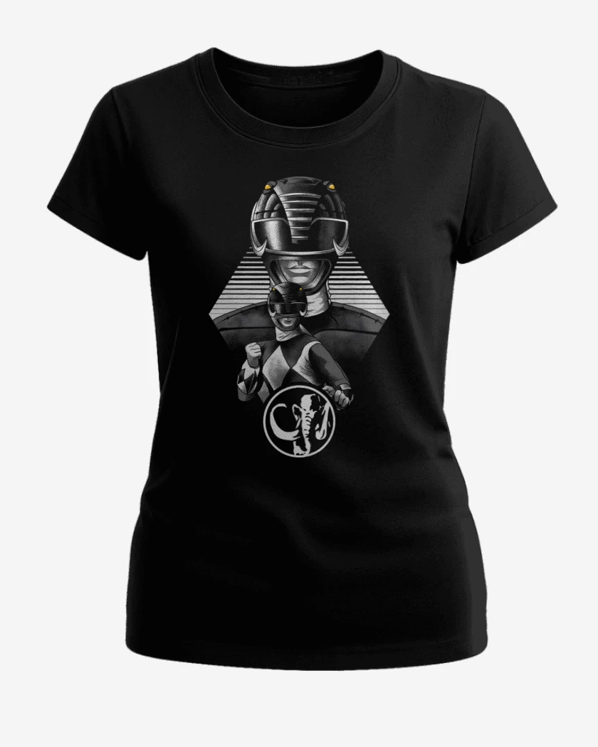 Polera de Mujer Negro de Black Ranger