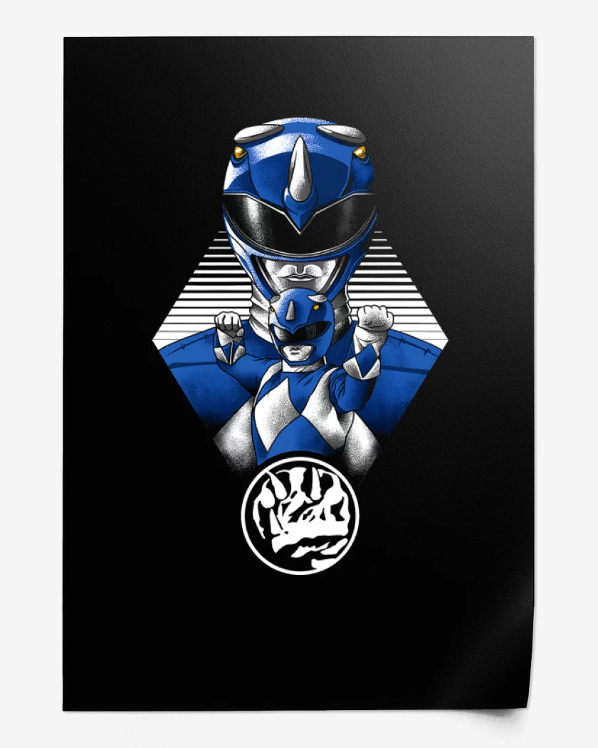 Print Blue Ranger 