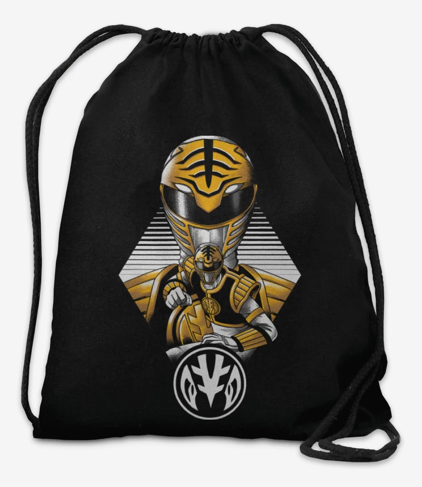 Mochila Negro de White Ranger