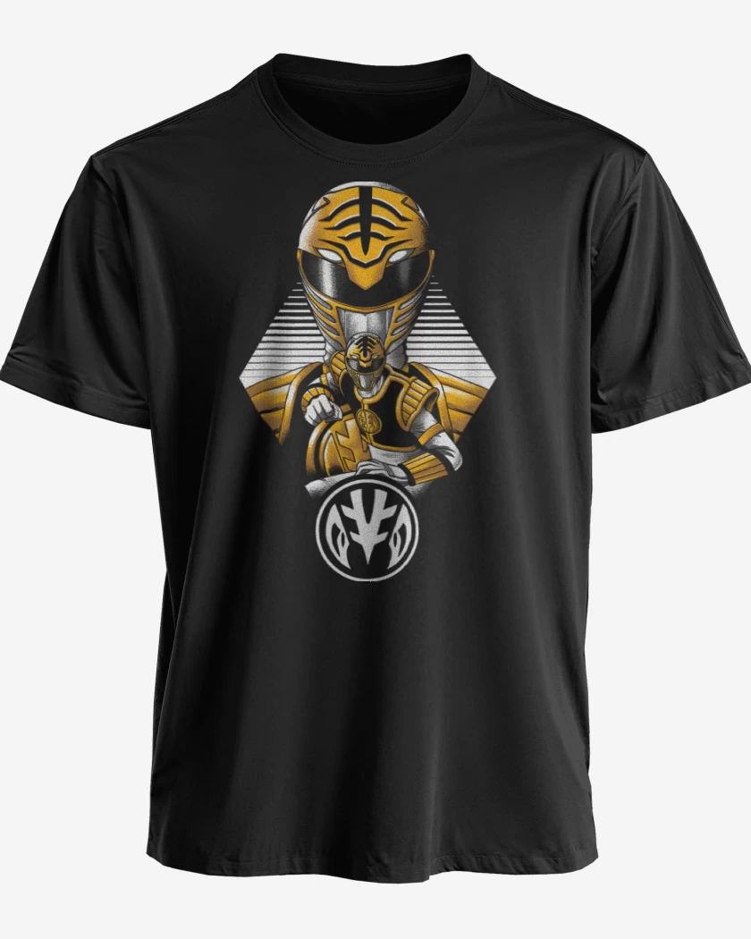 Polera premium Negro de White Ranger