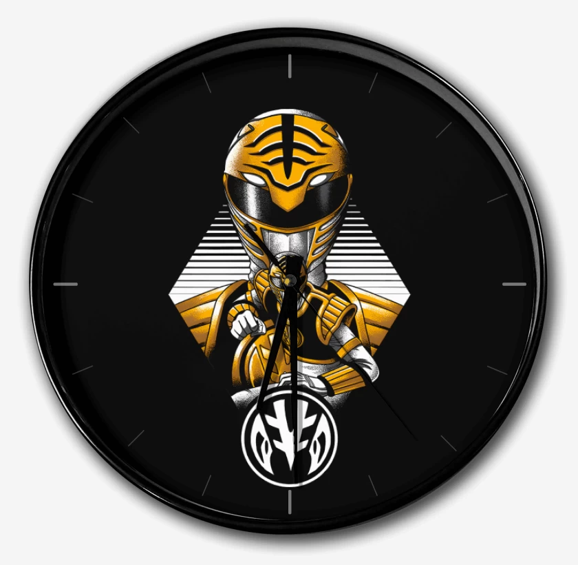 Reloj Negro de White Ranger