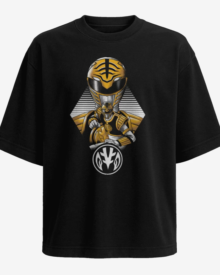 Polera Oversize White Ranger