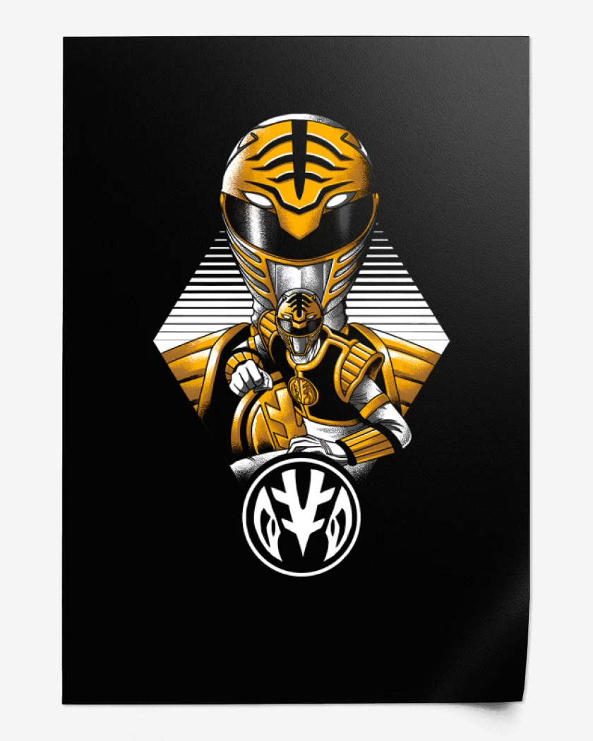 Print White Ranger