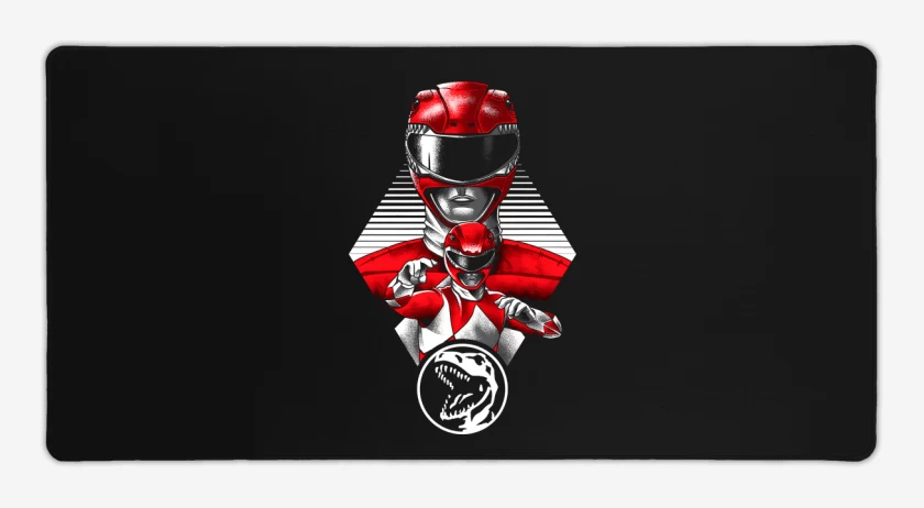 Mouse pad Gamer Red Ranger