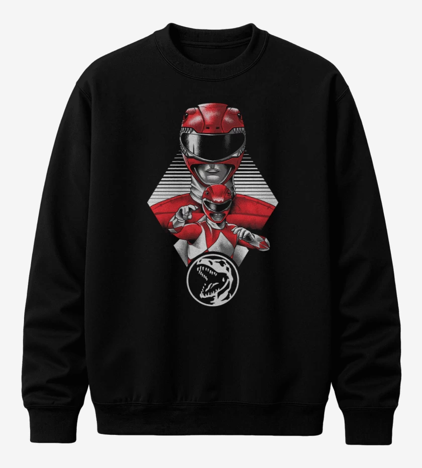 Poleron polo Red Ranger