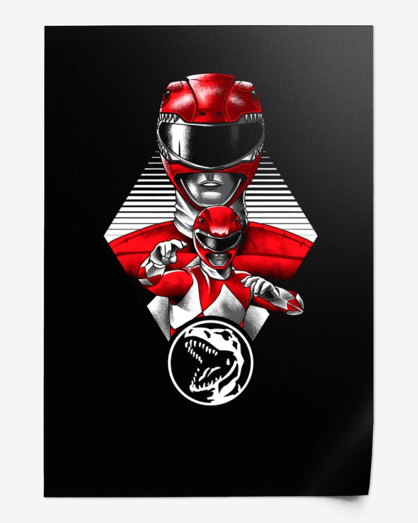 Print Red Ranger