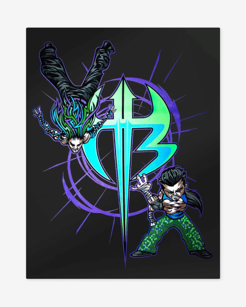 Print metalico Negro de Hardy Boys 