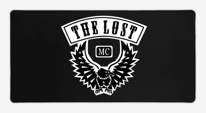 Mouse pad Gamer Negro de The Lost MC