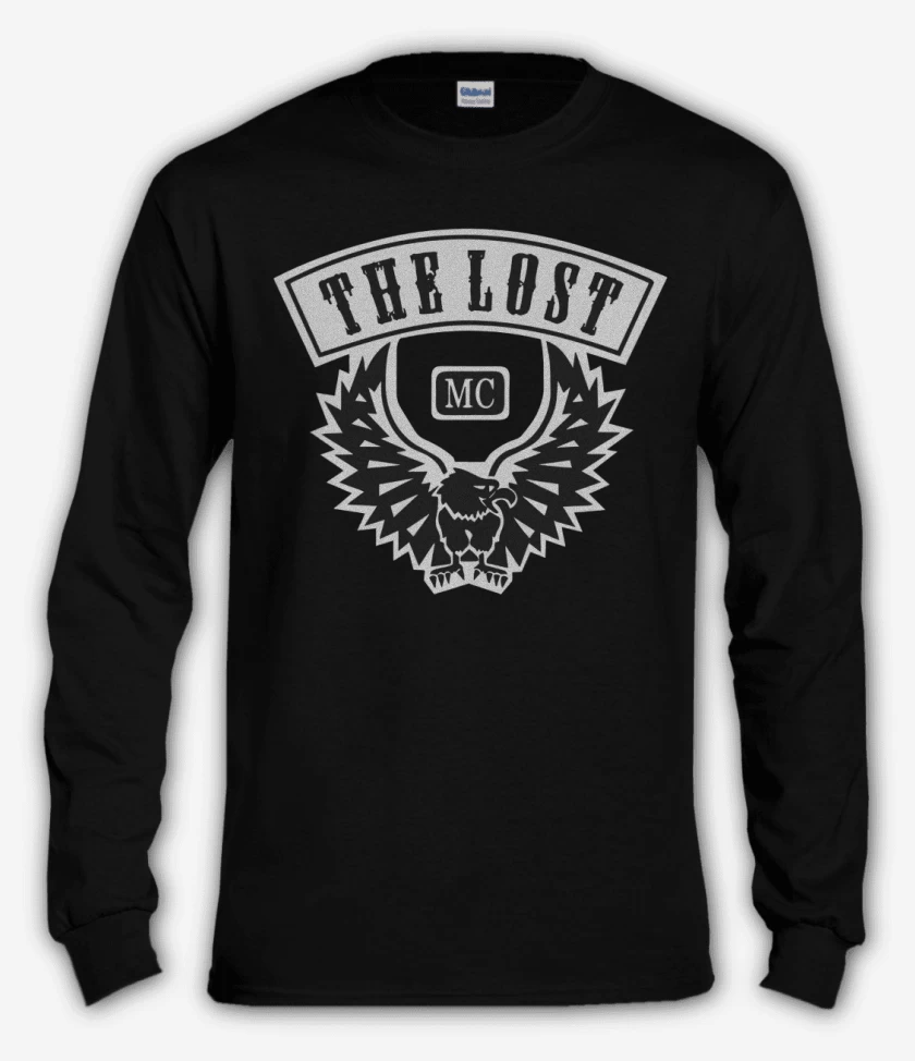 Polera manga larga Negro de The Lost MC
