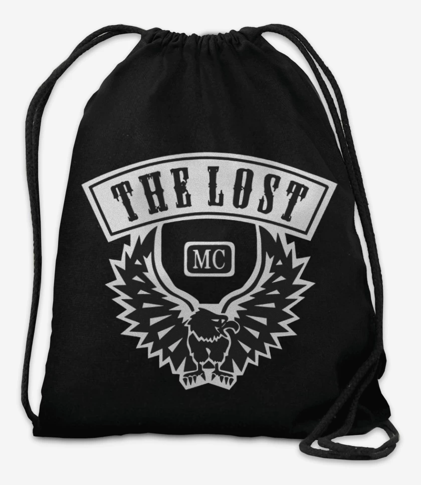 Mochila Negro de The Lost MC