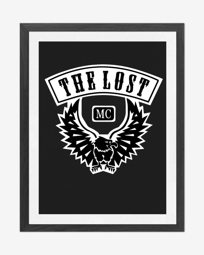 Cuadro decorativo Negro de The Lost MC