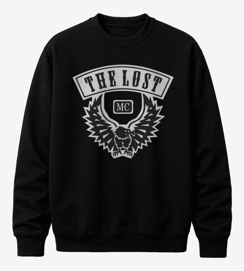 Poleron polo Negro de The Lost MC