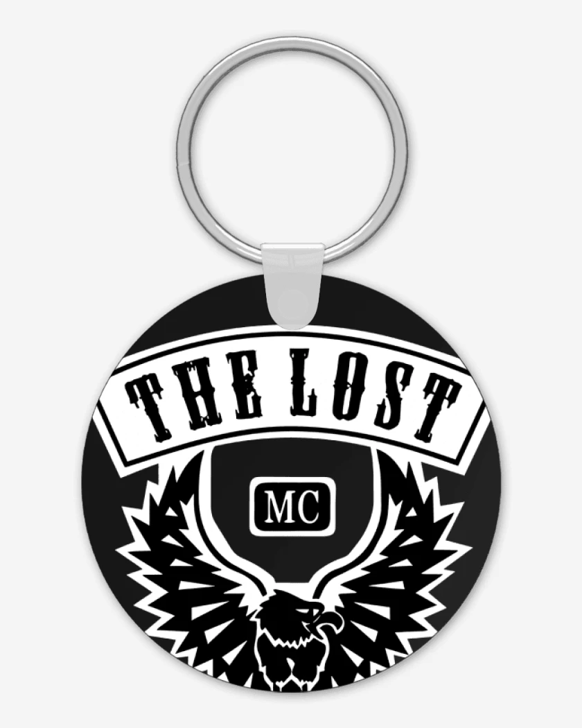Llavero Negro de The Lost MC