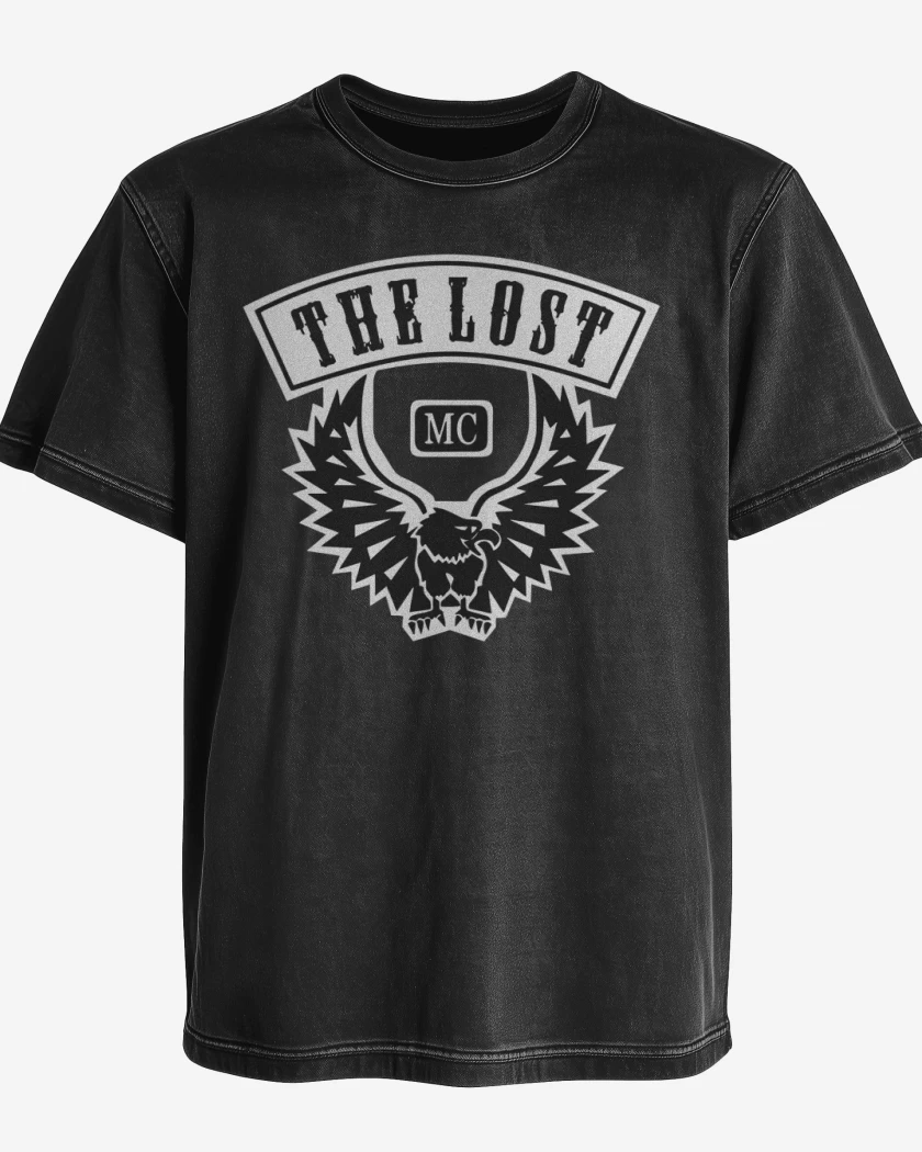 Polera desgastada The Lost MC
