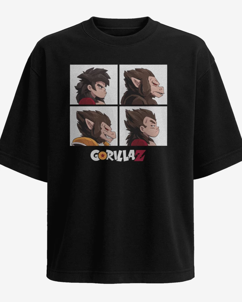 Polera Oversize GorilaZ