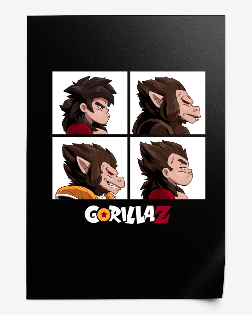 Print GorilaZ
