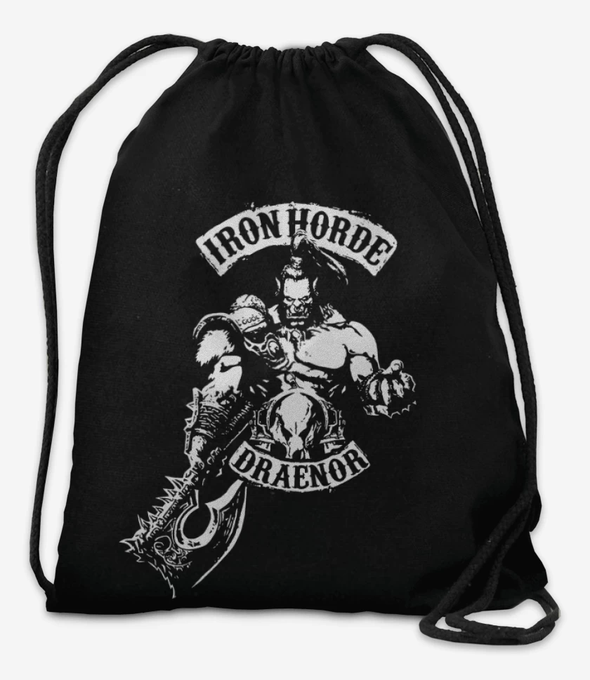 Mochila Negro de Horda de hierro