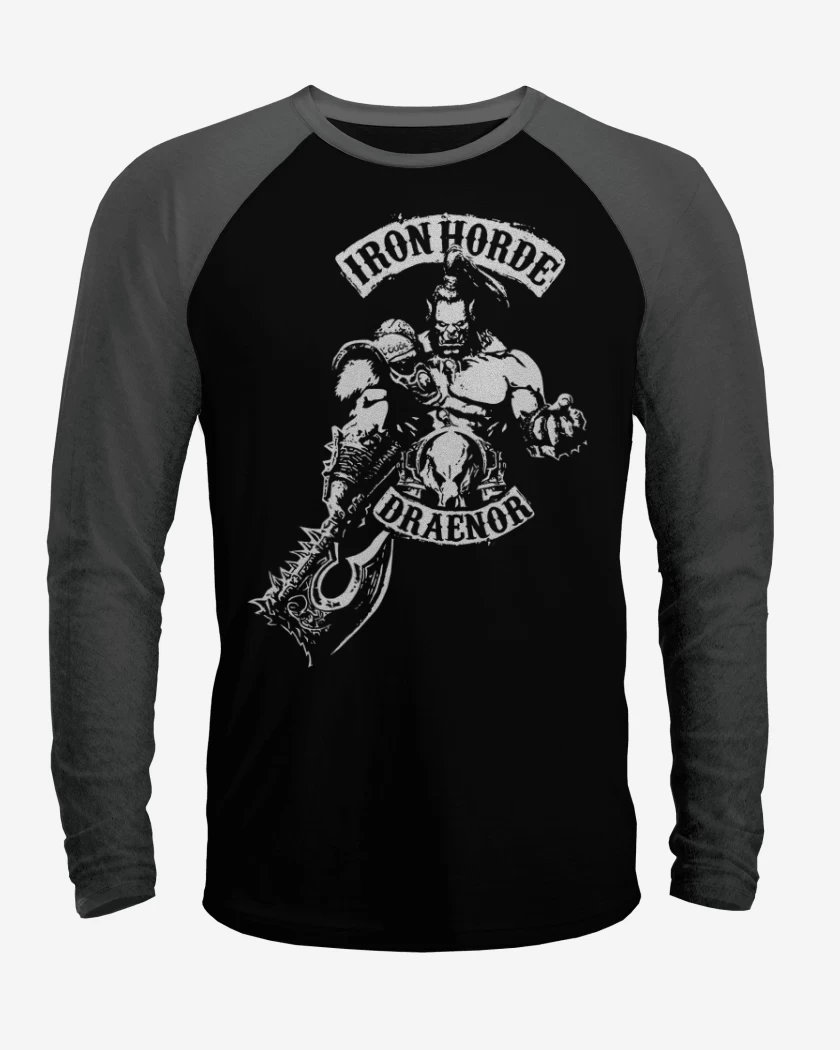 Polera Raglan Horda de hierro