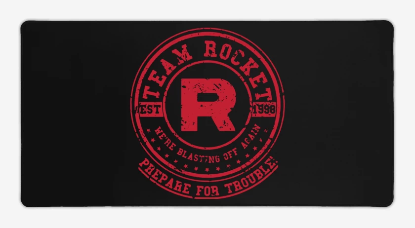 Mouse pad Gamer Negro de Team R