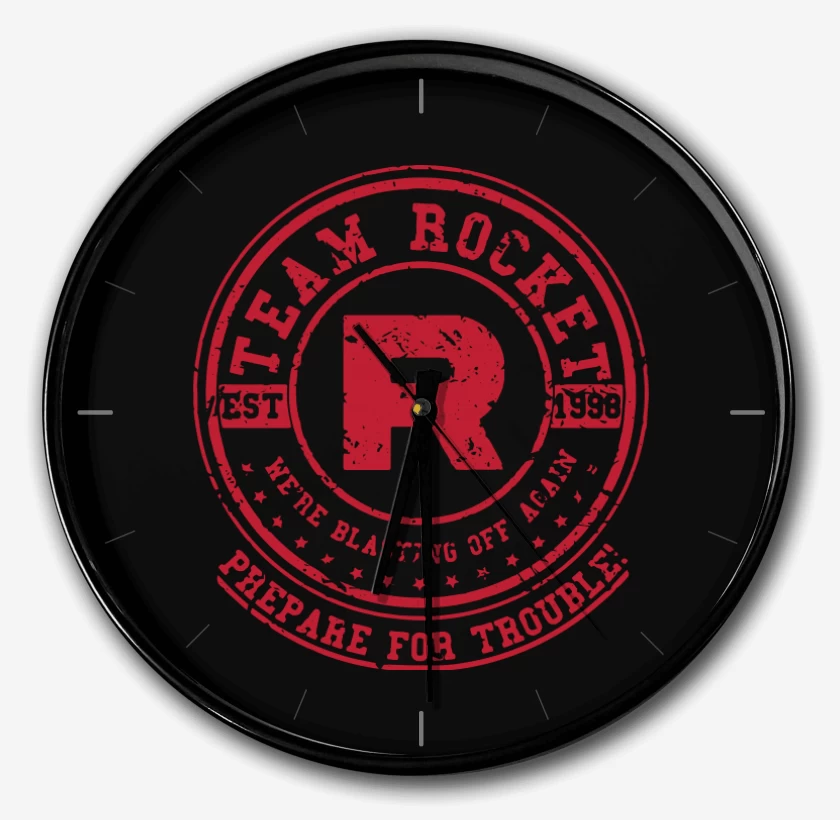 Reloj Negro de Team R