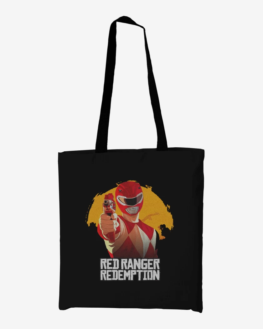 Totebag Red ranger redemption