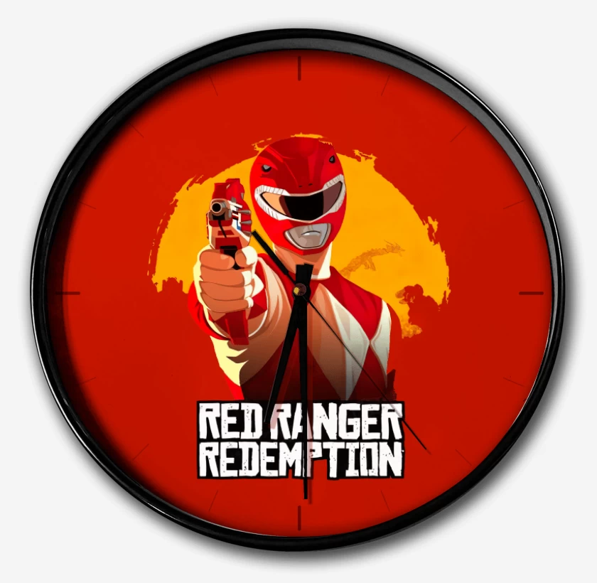 Reloj Rojo de Red ranger redemption