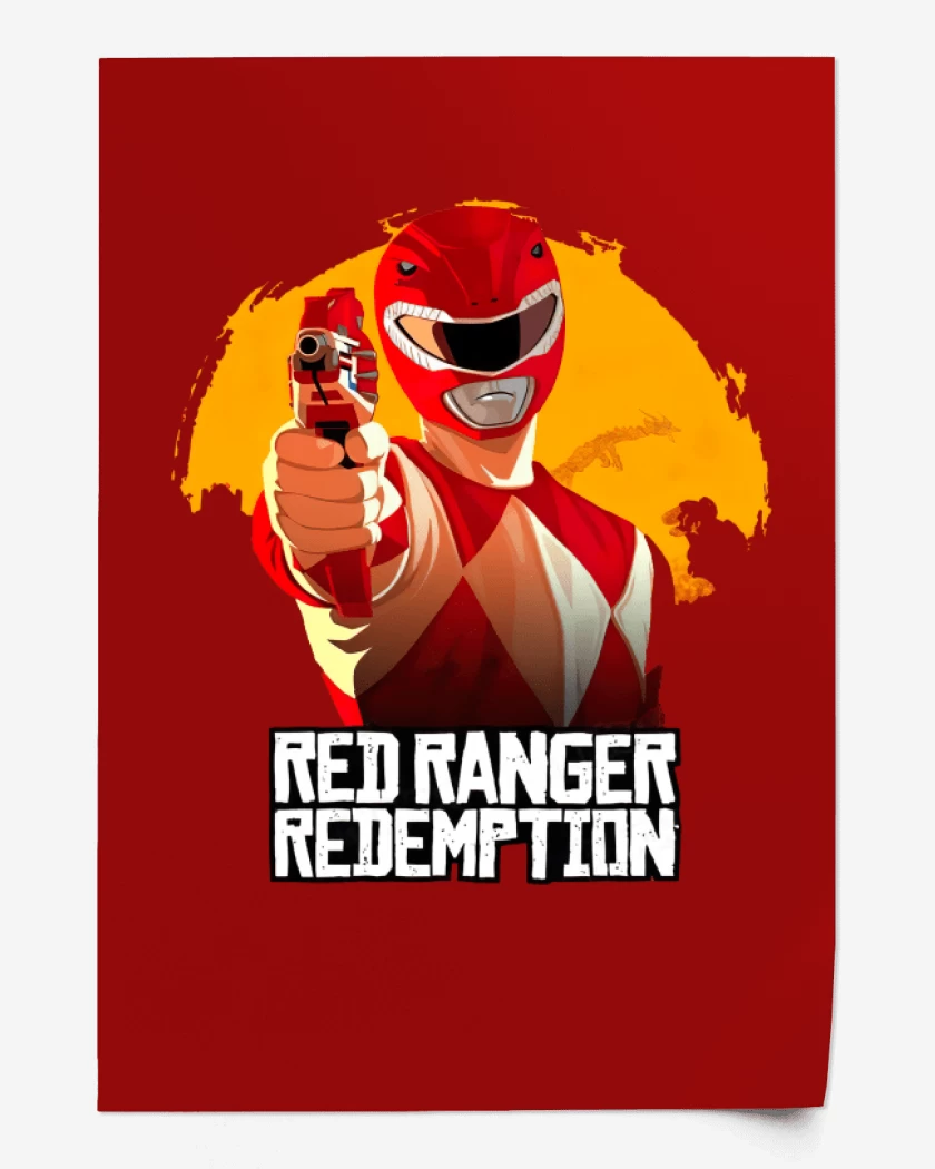 Print Red ranger redemption