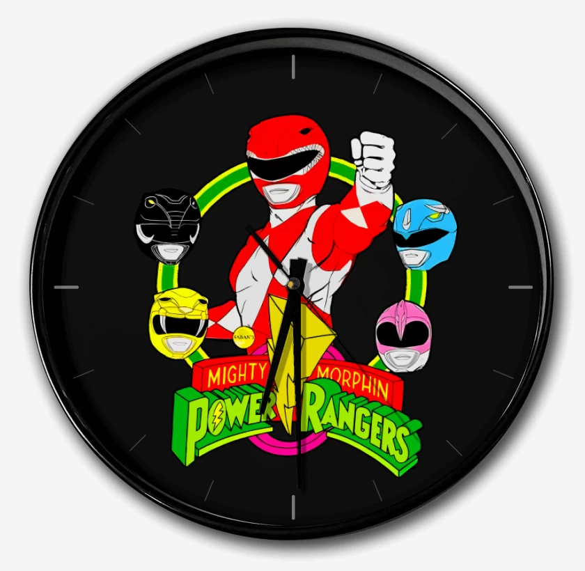 Reloj Power rangers 