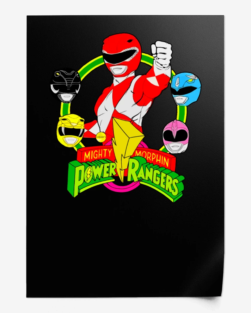 Print Power rangers 